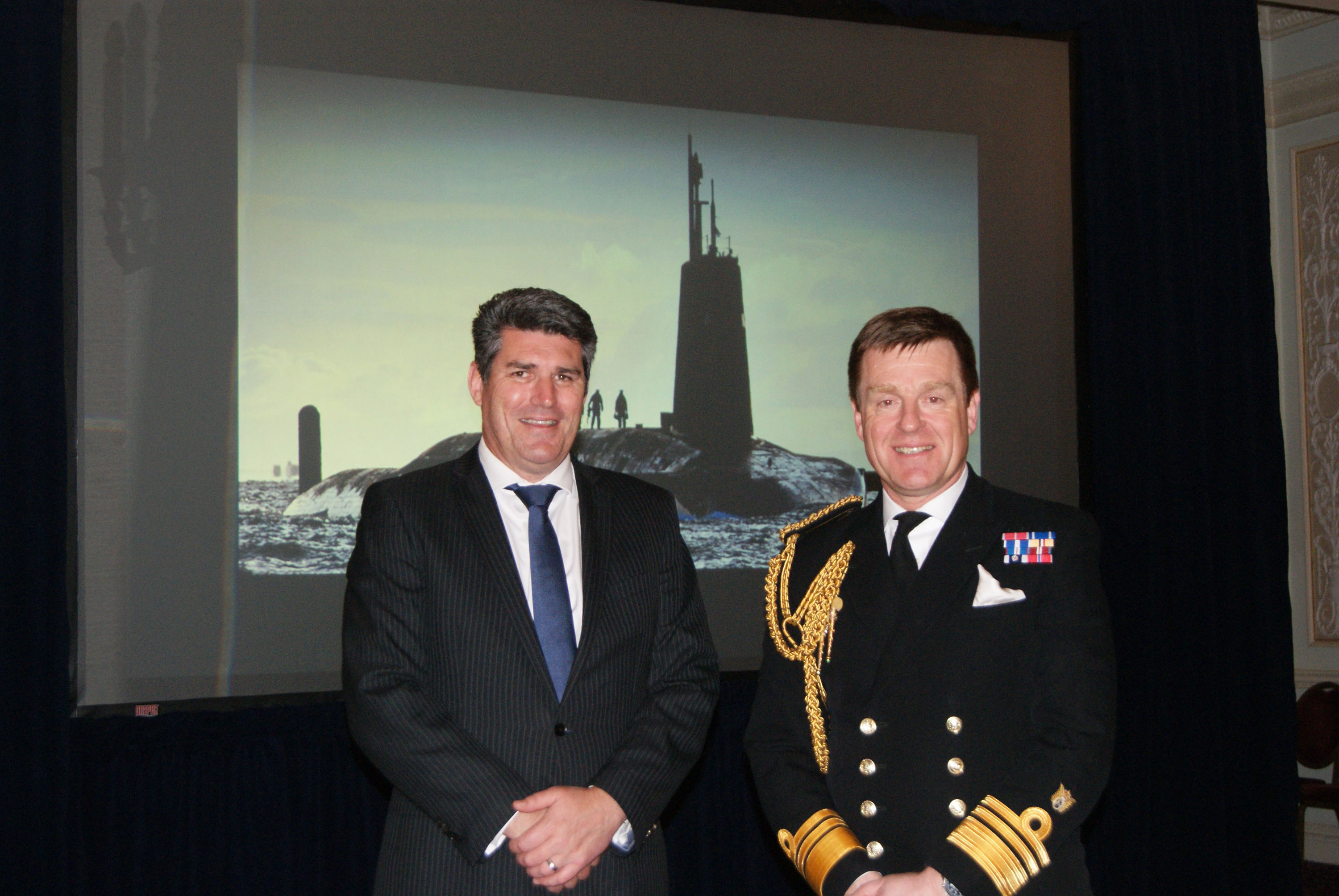 The Eighth Annual Foundation Lecture at the RAC Club, 2nd March 2017. Guest Speaker: Vice-Admiral Ben Key CBE (Old Bromsgrovian)